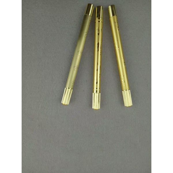 Luxury Double Head Semi Permanent Microblading Tattoo Pen / 3d Eyebrow