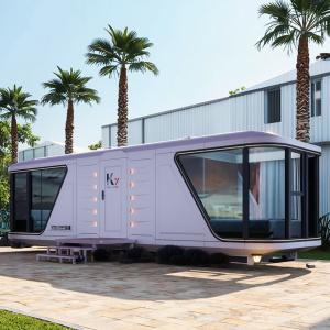 Quality Living Space Capsule House Aluminum Shell Custom Surface Treatments Modern Style for sale