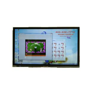Wall mount touch screen interactive whiteboard for classroom