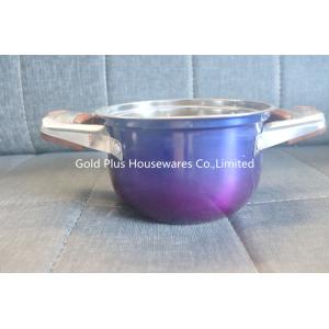 Rainbow Household Soup Pot Set For Stainless Steel Kitchenware