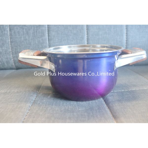 Buy Rainbow Household Soup Pot Set For Stainless Steel Kitchenware at wholesale prices