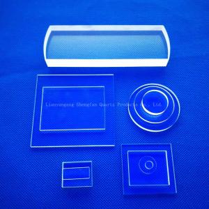 China Factory High Transparencye Fused Silica Custom Optical Quartz Sheet Glass Plate In Various Sizes on sale