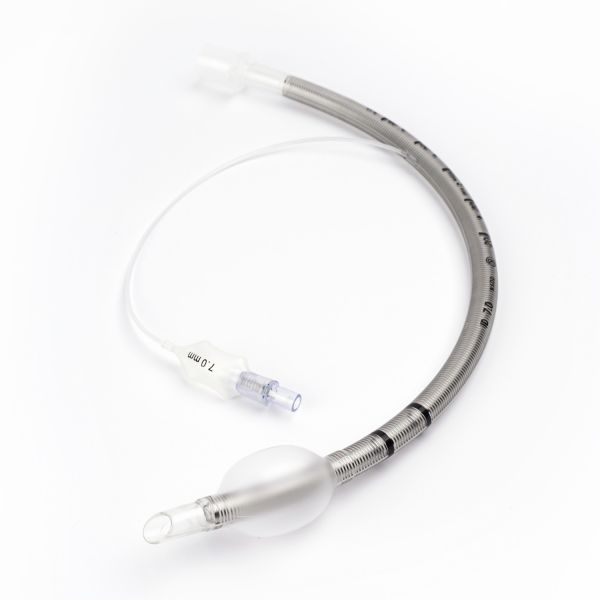 Soft and Flexible Reinforced Endotracheal Tube with Murphy Eye for Intubation in