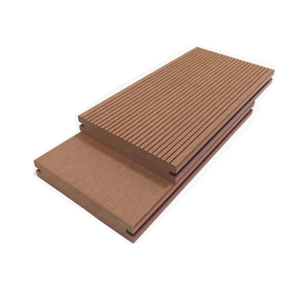 Buy Embossed Wood Plastic Composite Deck WPC Exterior Boards 20 Ft at wholesale prices