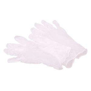 Plastic Household Duties M 9 inch Disposable PVC Gloves