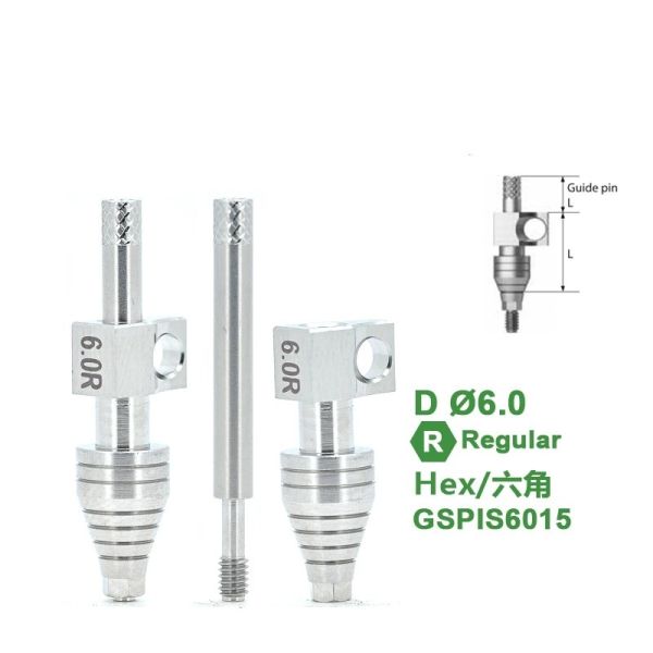 Osstem® GS/TS Fixture Transfer Impression Coping Titanium Coping Transfer Compatiable to Mini & regular