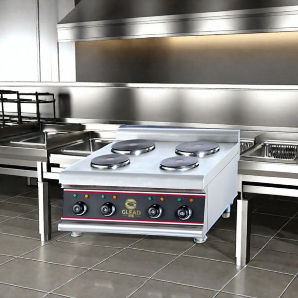 Buy Heavy Duty Square Cooking Plate Gas/Electric Restaurant Equipment 0-300.C Temp Range at wholesale prices