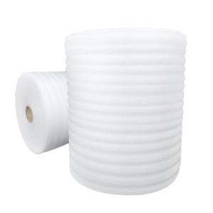 High Density White EPE Foam Roll Lined Anti Collision Cushioning