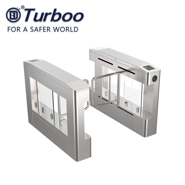 Buy Access Control System Pedestrian Barrier Gate , Stainless Steel Swing Gate at wholesale prices