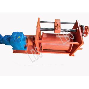 Steel Cable 30 Ton Winch With Spooling Device Electric Power