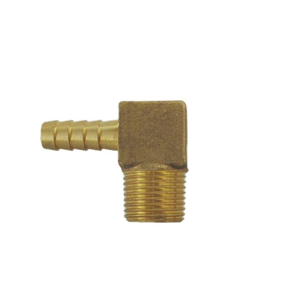 Buy Brass Body Elbow Gas Hose Pipe Fitting M Thread at wholesale prices