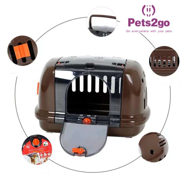 Buy Airline Approved 1.63KG Pet Carrier Cage For Travelling at wholesale prices