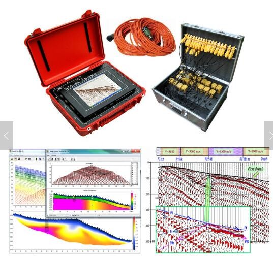 Newly Designed Digital Engineering Seismograph sismografo for Refraction,