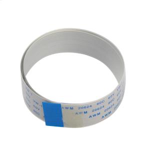 1.0 Mm Pitch Flexible Flat Ribbon FFC Cable With 20 Pins And Copper Conductor