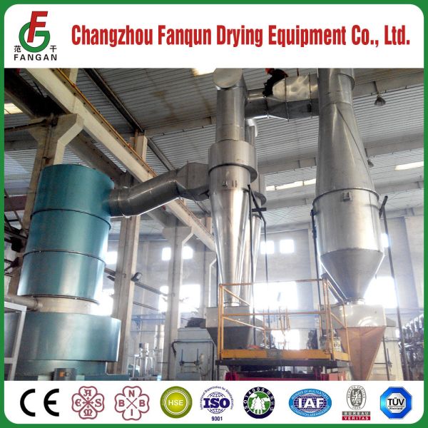 Buy 7.5KW Gas Atomization Spin Flash Dryer With Agitation 800x5800mm at wholesale prices