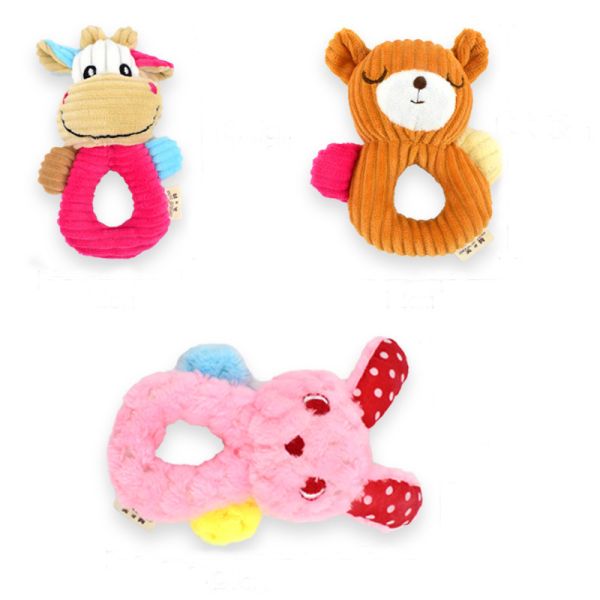 Animal Apprearance Plush Pet Toys Cotton Material 13 . 5 * 8CM 95G