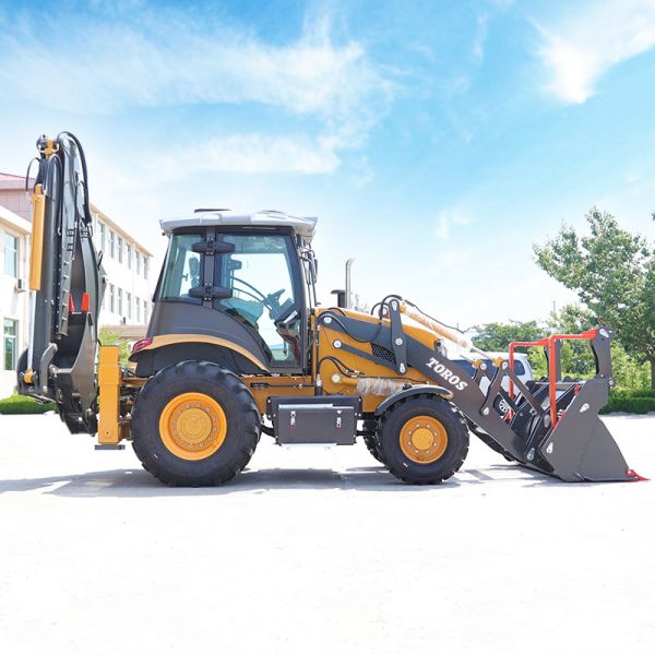 Buy CE Certified 85kw Backhoe Loader Machine Heavy Duty Construction Equipment at wholesale prices