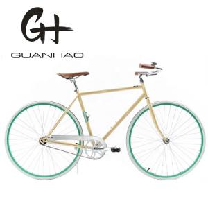 Hard Frame 1.8m Length CE Coaster Brake Single Speed Hybrid City Bike for Adult