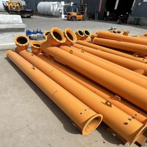 Large Spiral Shaft Auger Conveyor Customized Screw Conveying System