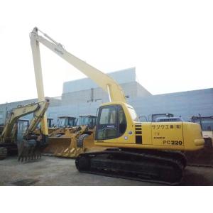 Second Hand Komatsu PC220 Excavator With 20m Long Boom