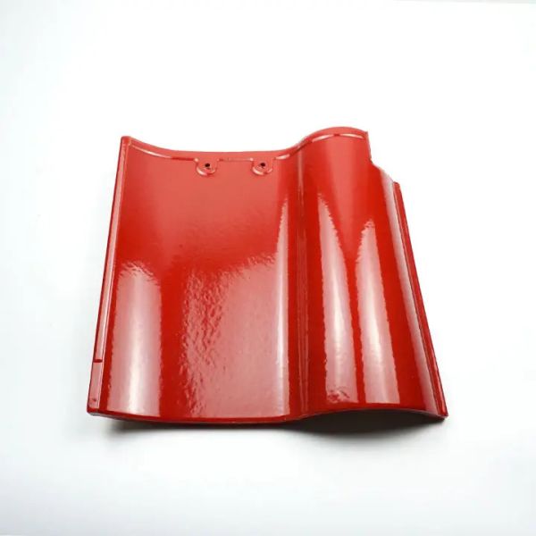 Interlocking Spanish Clay Roof Tile Solid Building Material Outside Wall