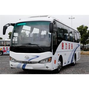 Higer 35 Seat Used Mini Bus , Used Diesel Coaches 100 Km/H Speed Wheelbase