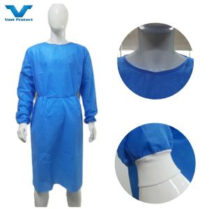 VASTPROTECT-501 Breathable Surgical Gown Soft Hypo Allergenic Tie Back Style