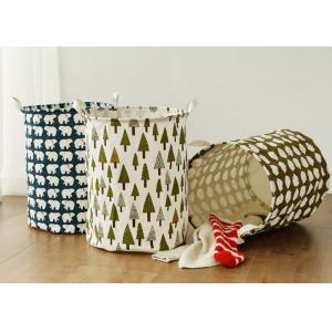 Puting Foldable Washing Laundry Clothes Basket Hamper Bin Baby Toy Storage Bag