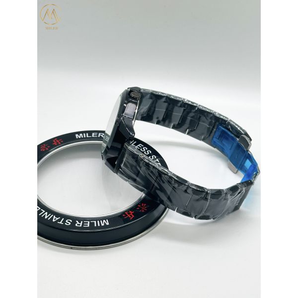 Men Fashion Watch Stainless Steel Strap Watch with Band Color Like The Picture