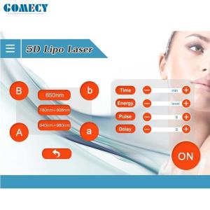 ISO Approved Portable Painless 5D Lipolaser Slimming Machine