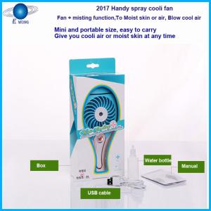 Novelty Mini Portable USB Fan Not Easy Oxidation Moisten Fuction Handheld