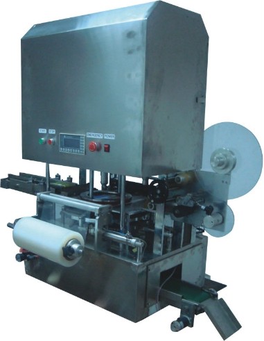 120W Automatic Packaging Machine , Transparent Strech Film Soap Packaging