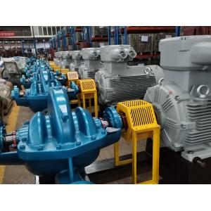 14-25m head Single Stage Split Case Water Pump 1400-2340m3/h 12SH-9