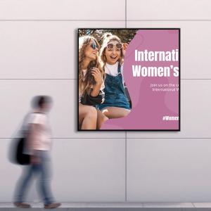 19.2inch High Contrast Square LCD Display Retail Digital Signage