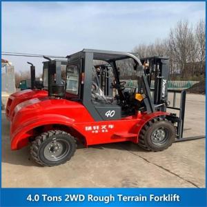 4 Tons 2WD Rough Terrain Forklift FD40-S 4000KG