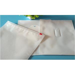 Nylon Zipper Pvc Bag Promotional Customize Logo Print Transparent PVC Plastic