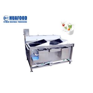 SS304 Material Automatic Vegetable Fruit Washing Machine