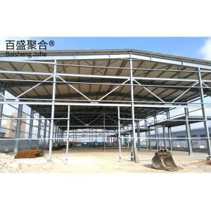 Prefabricated Industrial Warehouse with Light Weight Steel Building Structure