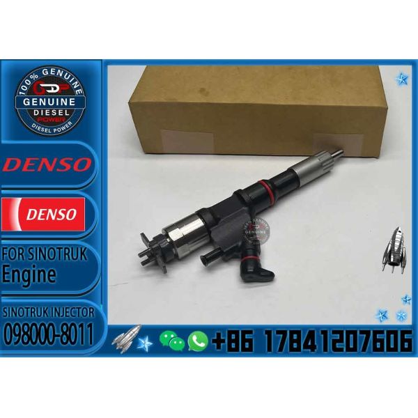 Common Rail Diesel Fuel Injector 095000-8910 VG1246080106 098000-8011 VG1246080051 For SINOTRUK HOWO