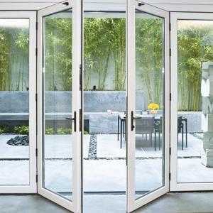 35dB Sound Insulation Finished Thermal Break Aluminum Glass Casement Door High