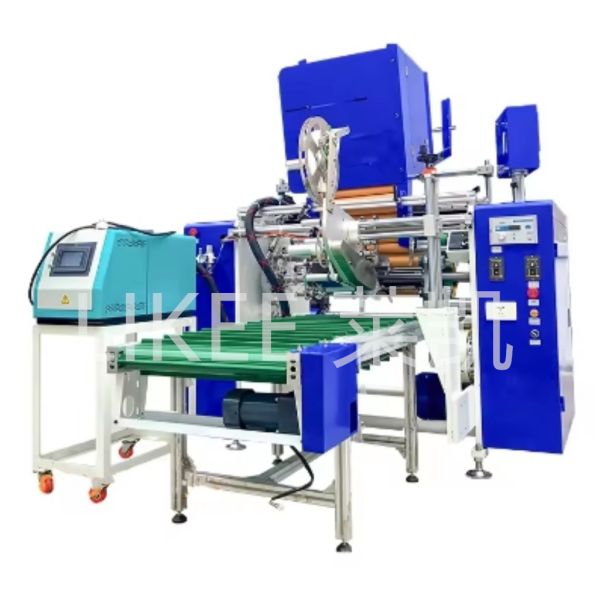 Buy 305m/min Rewinding Length Siemens PLC Aluminum Foil Roll Rewinding Machine at wholesale prices