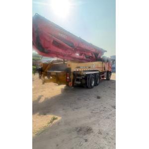 Commercial Line Concrete Pump Trucks 42m For Tunnels Buildings