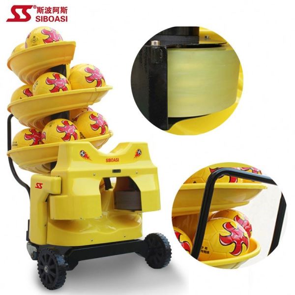 Buy Football Soccer Ball Kicking Machine 102x72x122cm Humanized design at wholesale prices