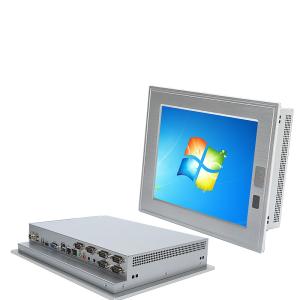 10.1 inch Custom IP65 IP67 1000 Nits Embedded Pc Win 10 All in One Fanless