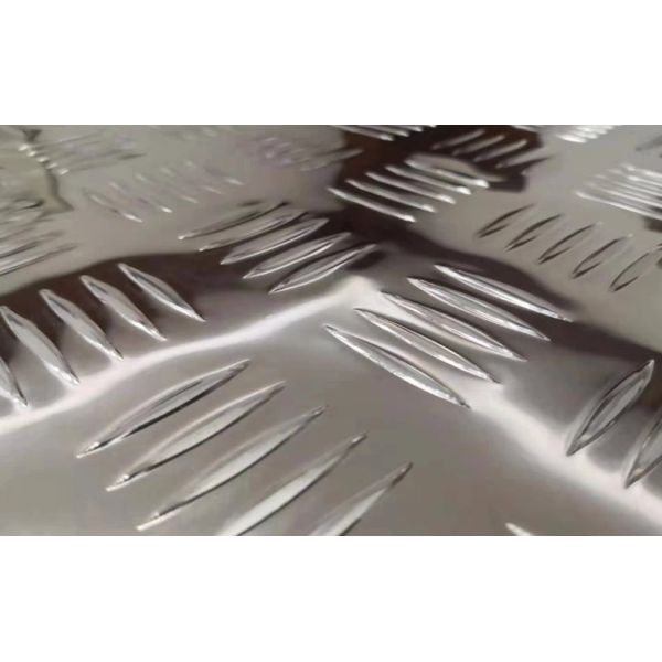 5052 5 Bar Ribbed Aluminium Tread Plate