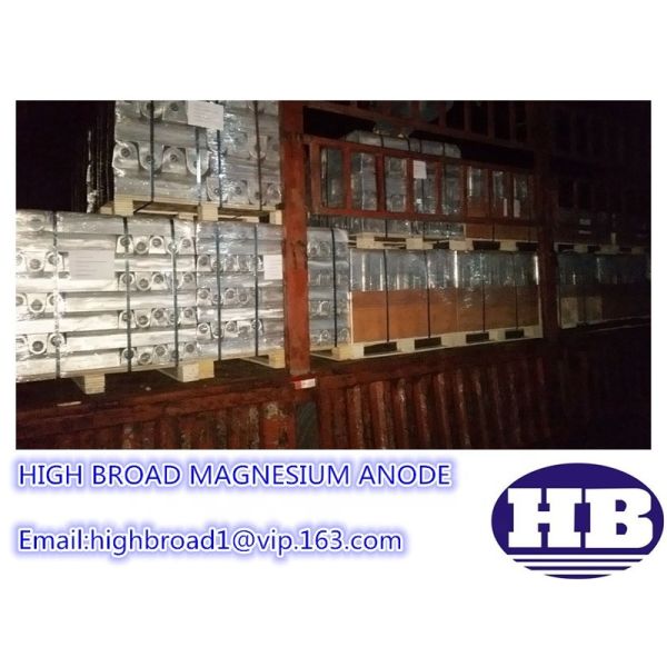 Long Lifespan Mg Anode Rod Customized Magnesium Anodes for Water Heater