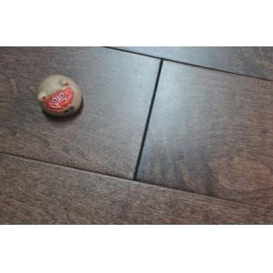 dark stained chinese maple hardwood flooring