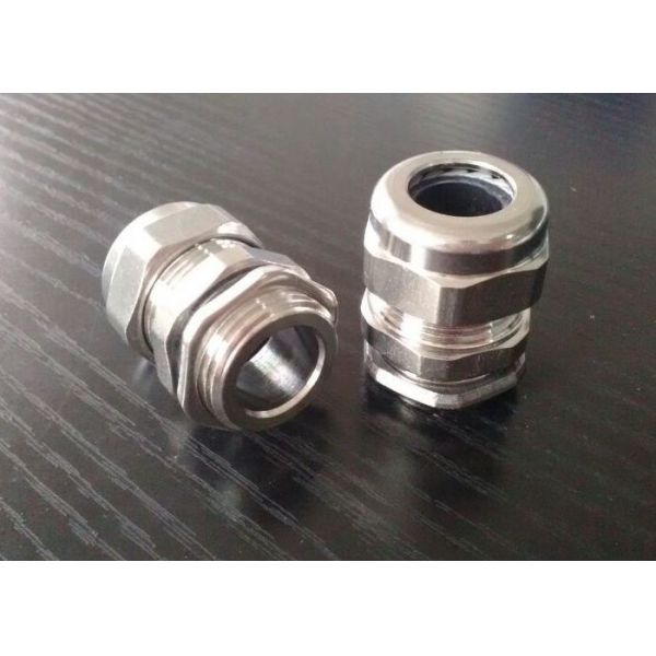 Buy Flameproof PG16 Cable Gland , Stainless Steel Wire Armoured Cable Glands  at wholesale prices