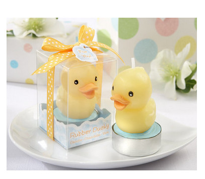 Buy New creative promotion gift product wedding gift festival duck party candle with gift box at wholesale prices