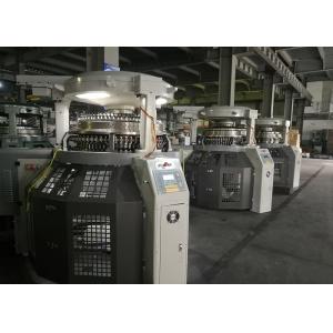 ISO CE Jacquard Electric Circular Knitting Machine With Double Jersey